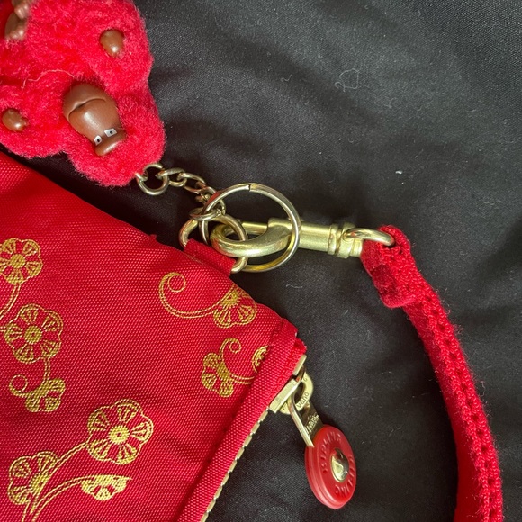 Kipling Zao Pouch in Tango Red from Lunar New Year Collection - Picture 4 of 6